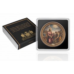 VIA CRUCIS THE FIFTEEN STATIONS SERIE STATION 1 1 OZ 1 DOLLAR SILVER COIN USA 2026