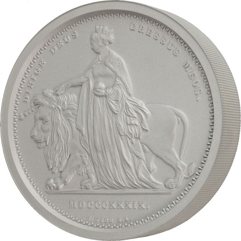 Una And The Lion 1 Kg 100 Pounds Alderney 19 Magikos Coins