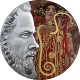 WORLD'S GREATEST ARTISTS GUSTAV KLIMT 2 OZ SILVER COIN 10 CEDIS REPUBLIC OF GHANA 2020